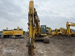 Used Komatsu Excavator,Used Komatsu,Used Komatsu Excavator in yard,Front of used Komatsu